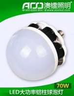 LED大功率鋁柱球泡燈70W